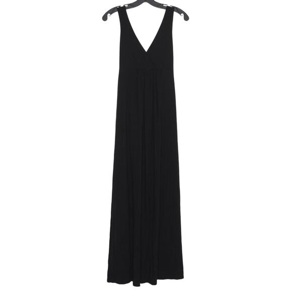 Boden Dress Maxi Minimalist Boho Glam Dark Romantic Beachy Goth Luxe Black 2 - Picture 5 of 5